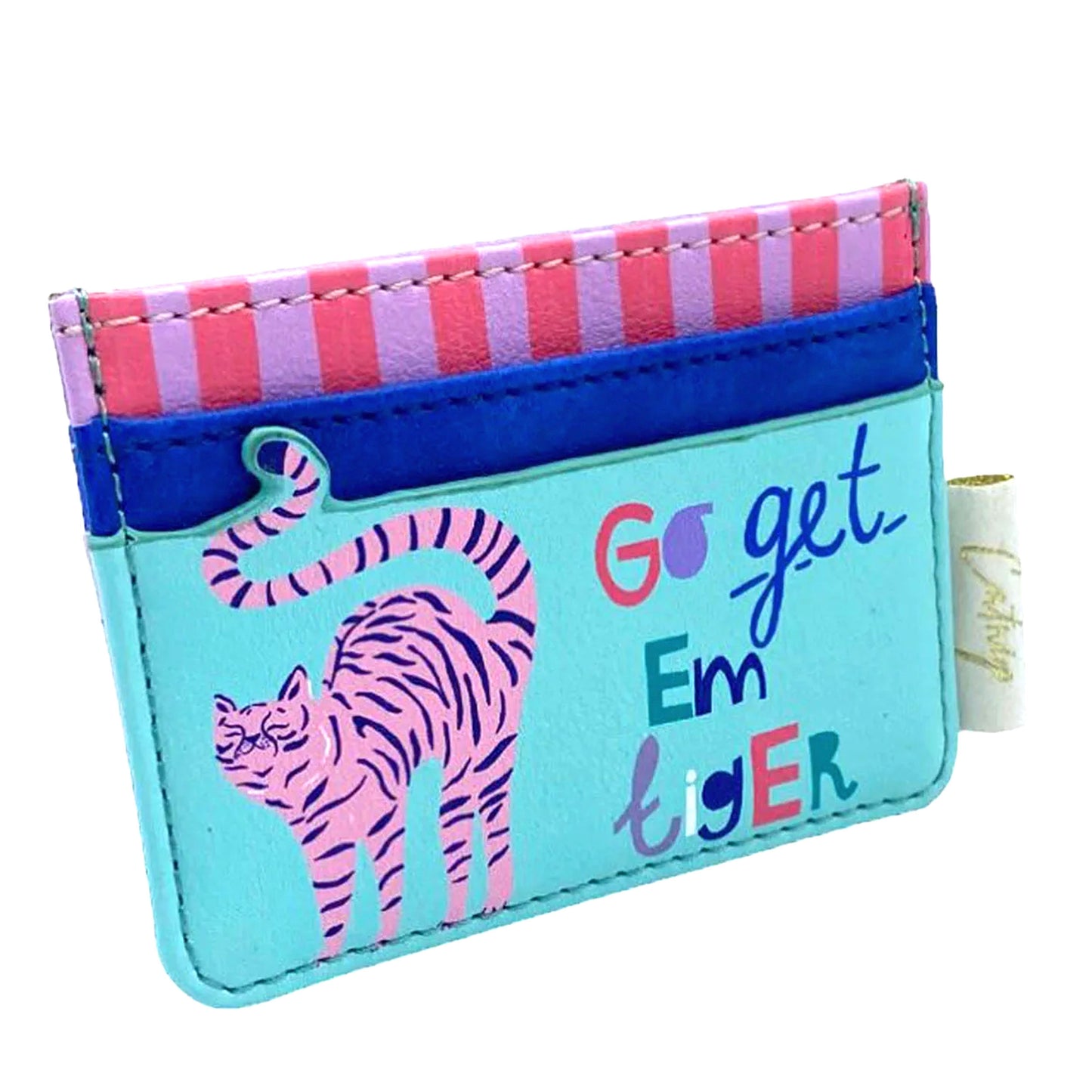 Catnip 'Go Get 'Em Tiger' Card Holder