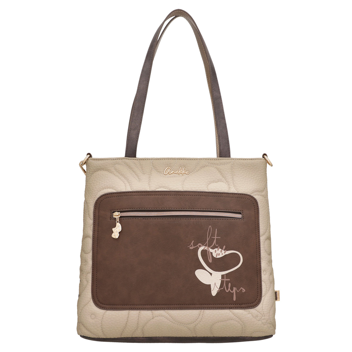 ANEKKE Borsa a Spalla Quadrata Blossom