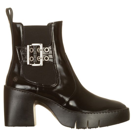 ART Stivaletti SOFIA Nappa Shinny Nero Vialescarpe