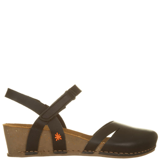 Slingback I LIVE - Pelle nappata nero