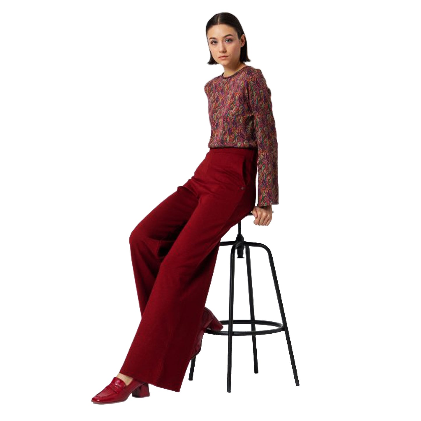 SURKANA - Pantalone con dettaglio in vita-SURKANA-VIALESCARPE