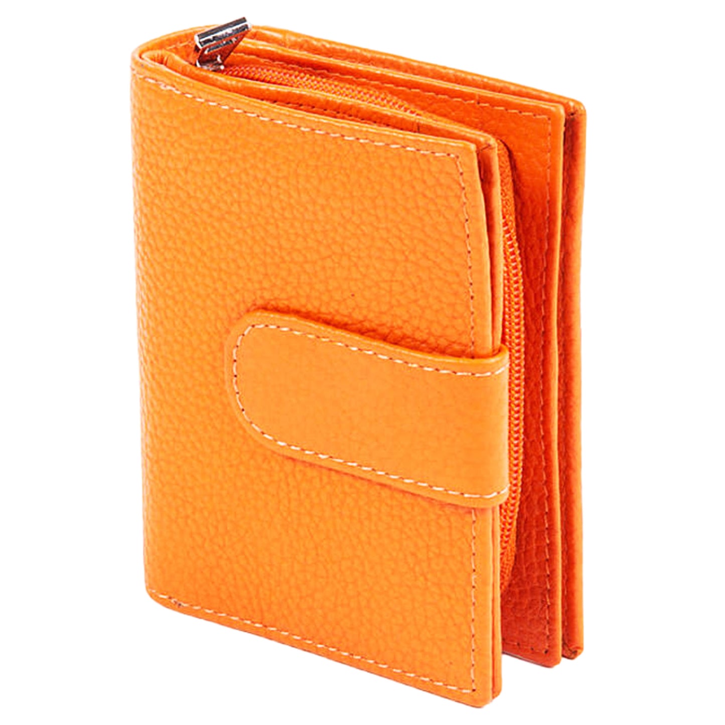 Portafoglio Medio Reuse Multi Quadrato Arancio