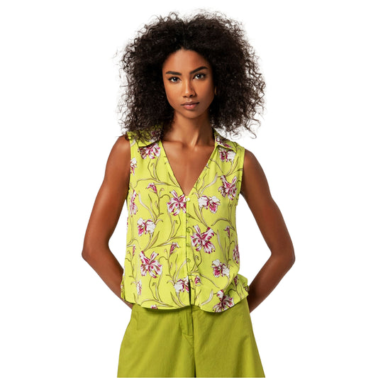 SURKANA Camicia senza maniche Cammello-SURKANA-VIALESCARPE