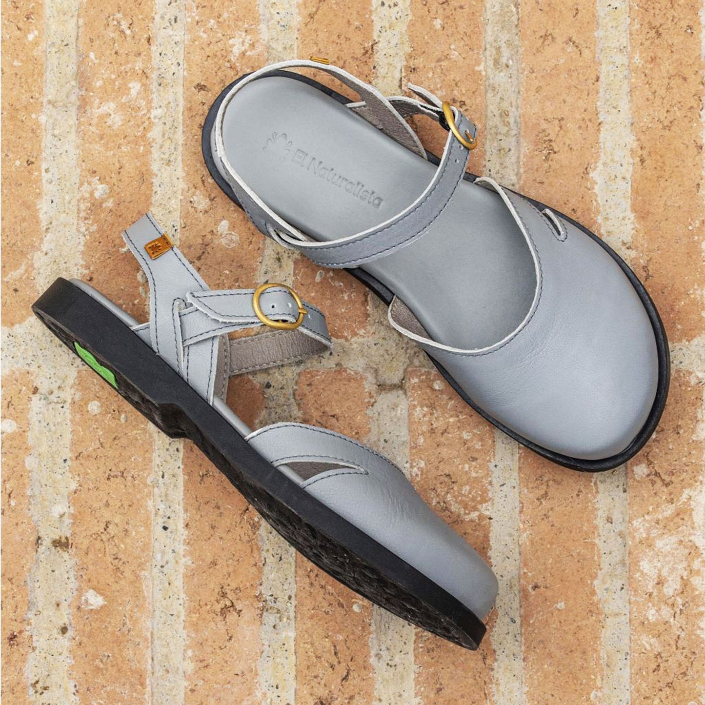 EL NATURALISTA Slingback ARENISCA Nappa Perla