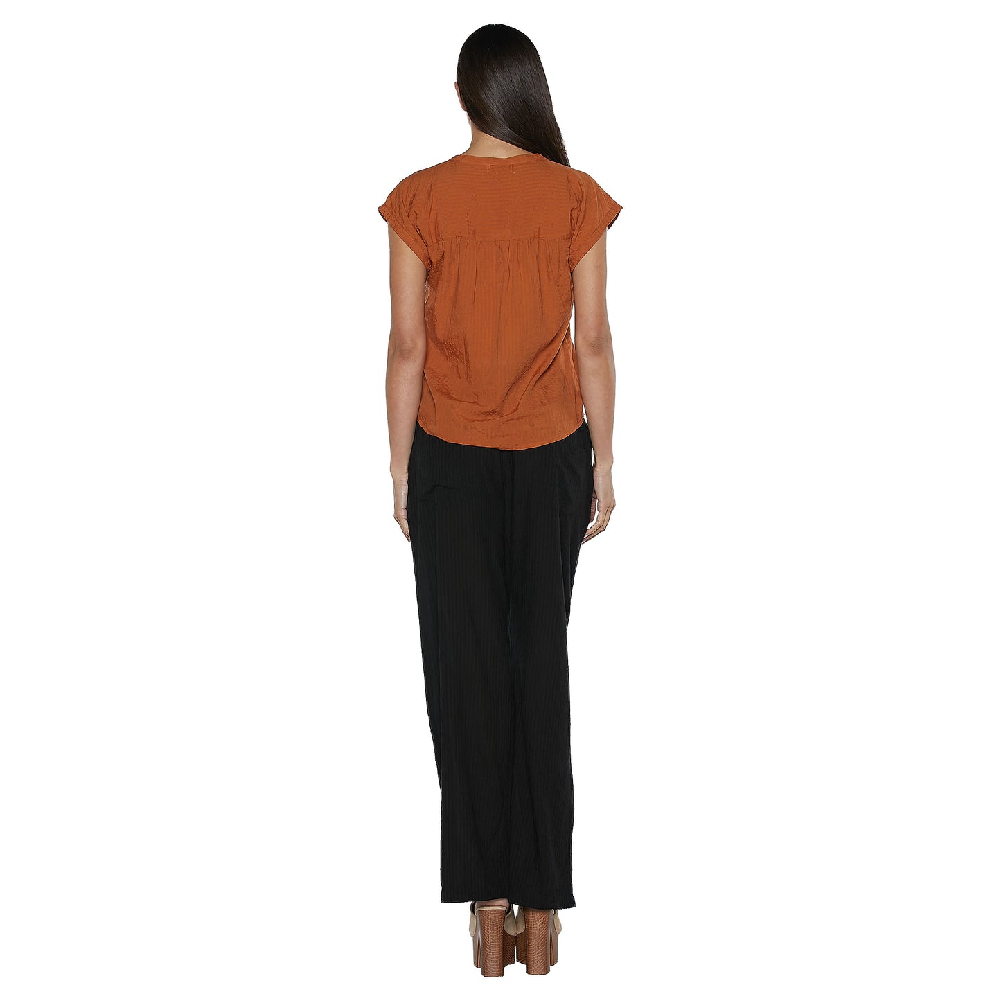 BABA DESIGN Blusa  NATURAL SHINE Nero