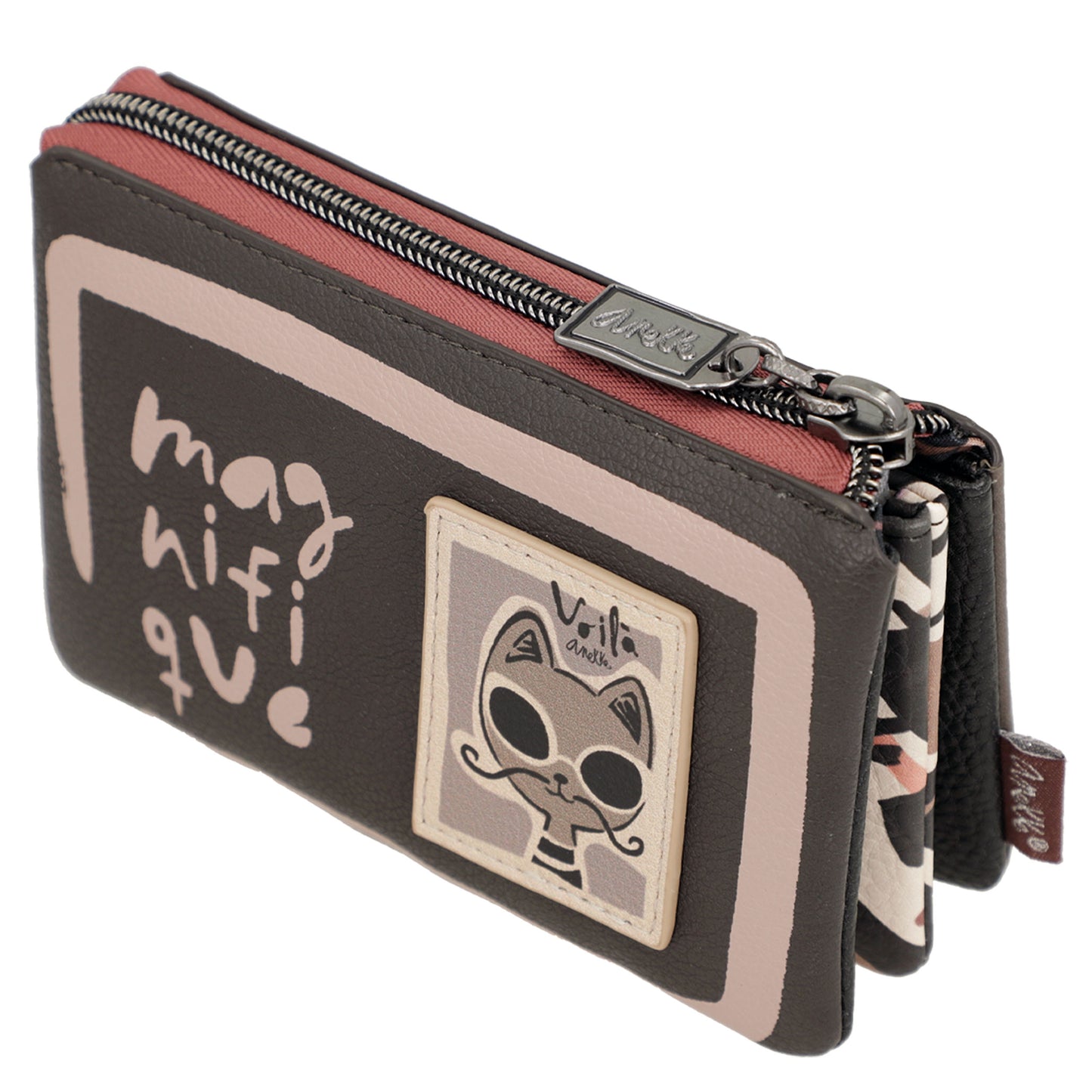 ANEKKE - Portamonete 3 scomparti Mademoiselle
