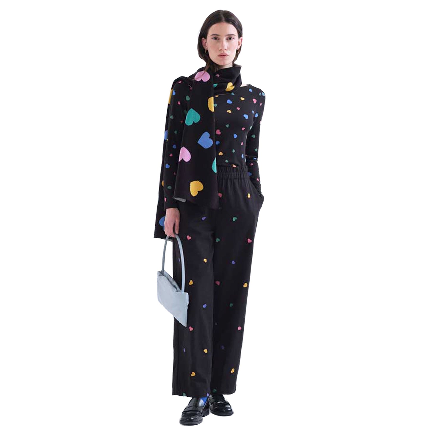 COMPAÑÍA FANTÁSTICA T-shirt manica lunga Candy Nera
