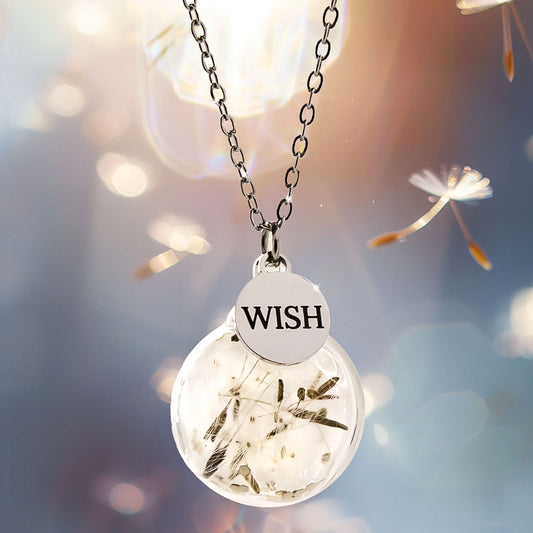 Collana dei desideri Make your wish “Soffione”