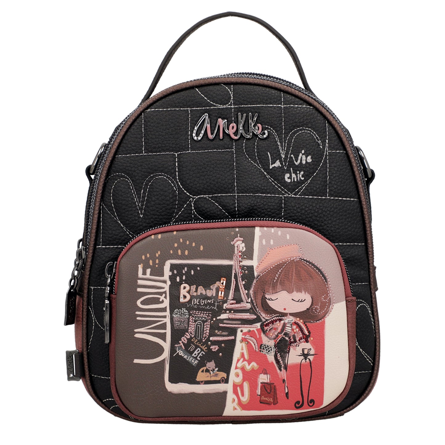 ANEKKE - Zaino piccolo da passeggio Mademoiselle Vialescarpe