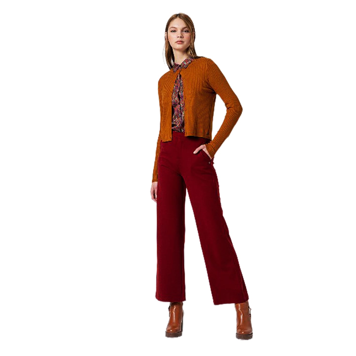 SURKANA - Camicia con stampa paisley fluida multicolore-SURKANA-VIALESCARPE