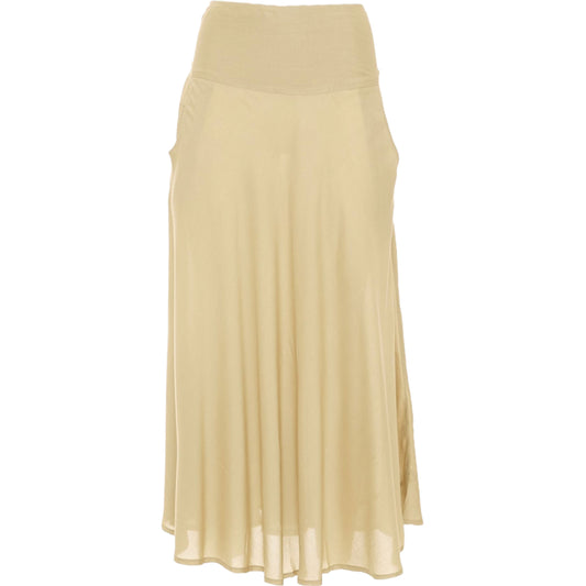 BABA DESIGN Gonna VISCOSE FLARE Sand
