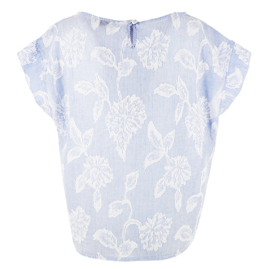 KARAKORUM Blusa GERTRUDE Azzurro-KARAKORUM-VIALESCARPE