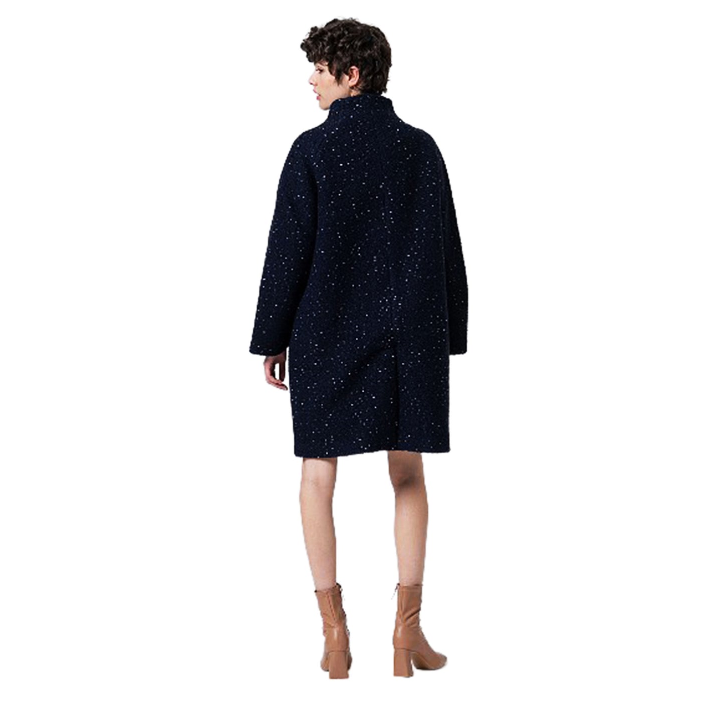 SURKANA - Cappotto con maniche raglan e collo alto-SURKANA-VIALESCARPE