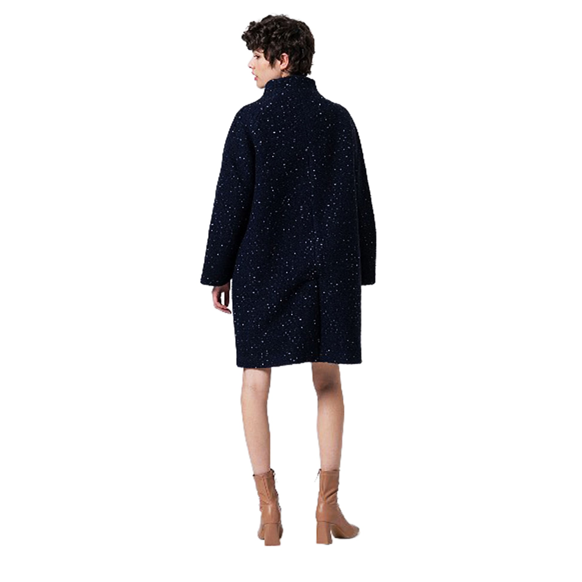 SURKANA - Cappotto con maniche raglan e collo alto-SURKANA-VIALESCARPE