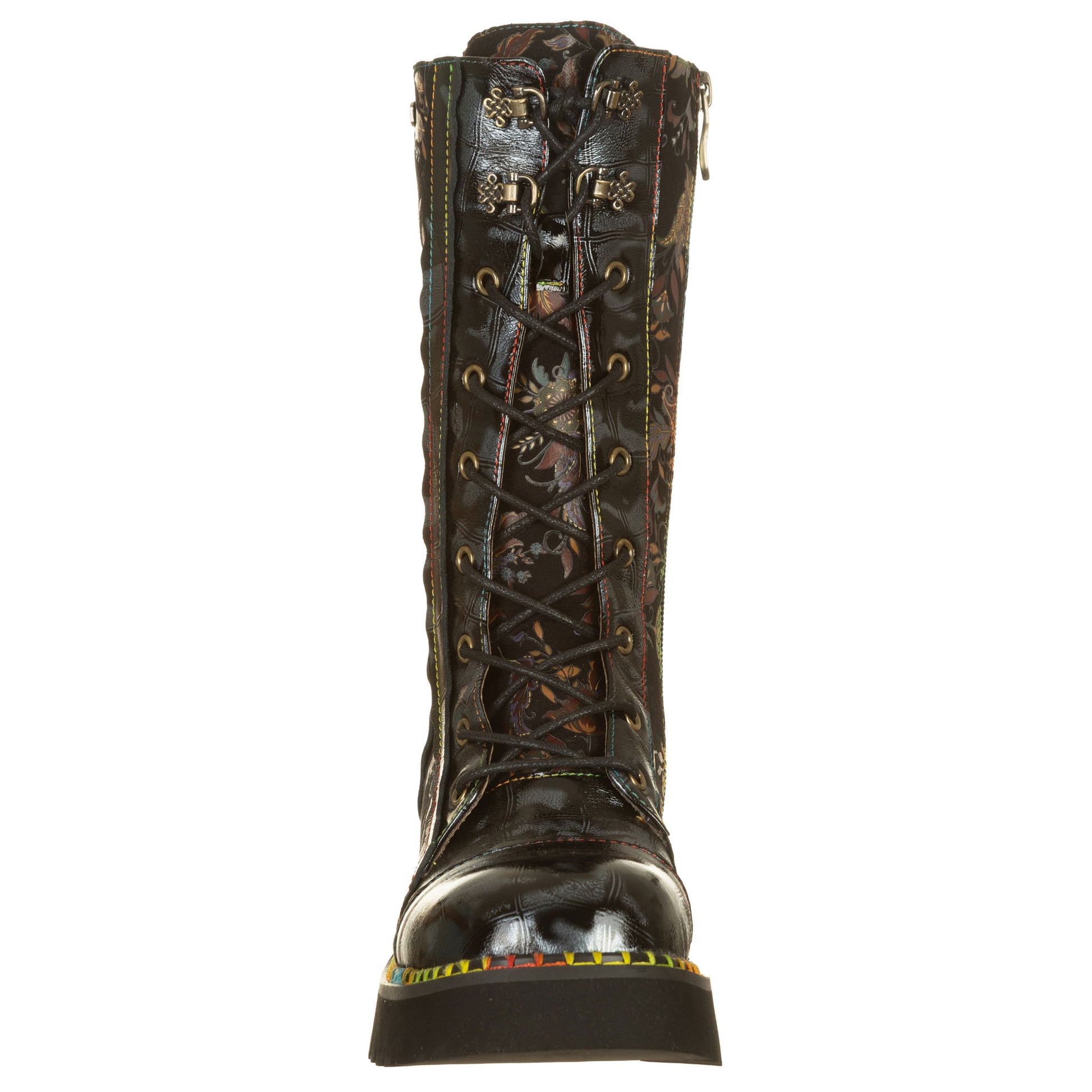 LAURA VITA Anfibi OYAO02 nero Vialescarpe