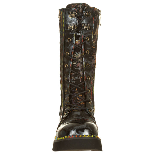 LAURA VITA Anfibi OYAO02 nero Vialescarpe