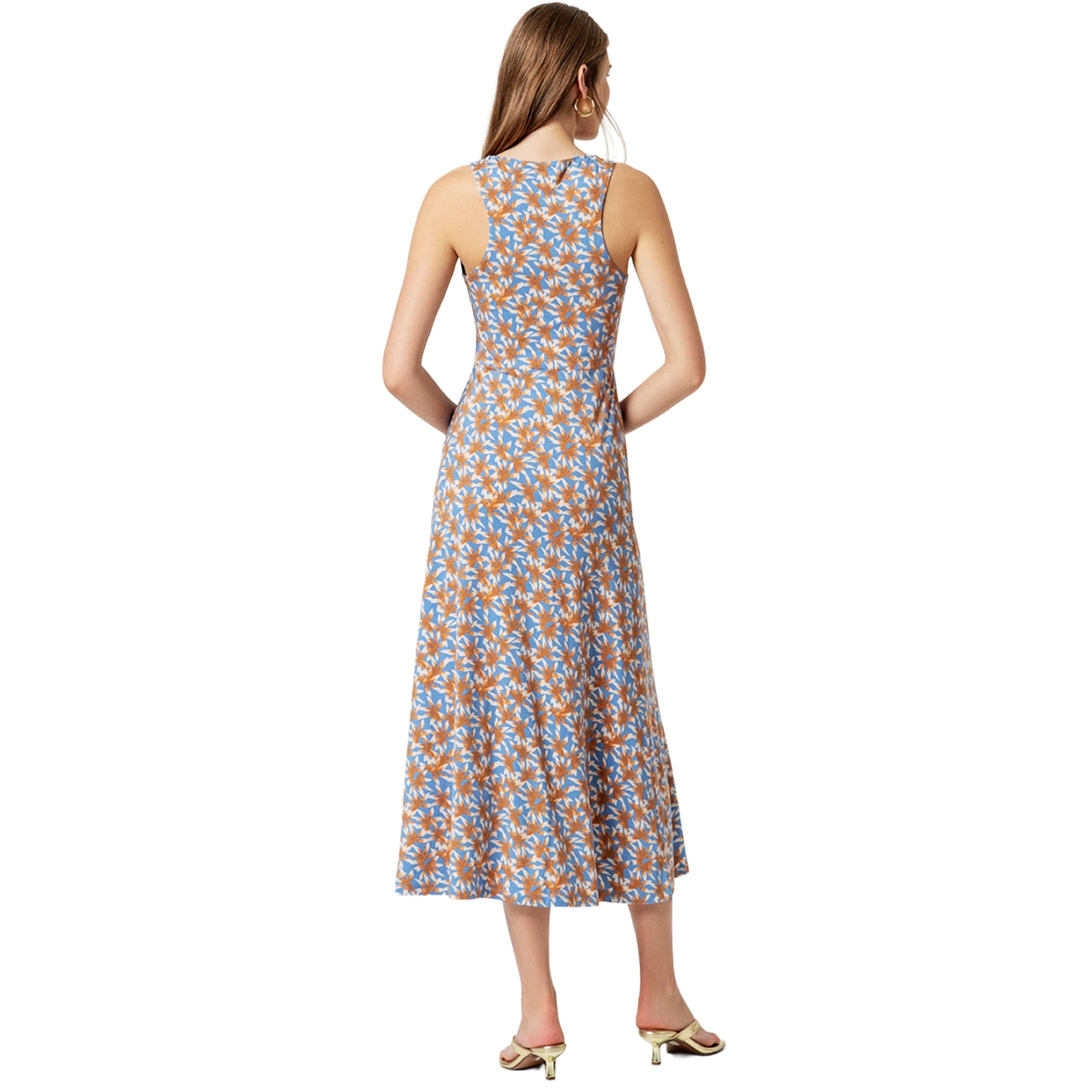 SURKANA Vestito a spalline con drappeggio sul petto Polvere-SURKANA-VIALESCARPE