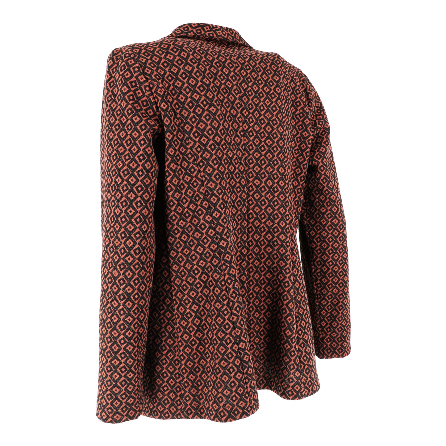 KARAKORUM Giacca Romina Ruggine e Nero-KARAKORUM-VIALESCARPE