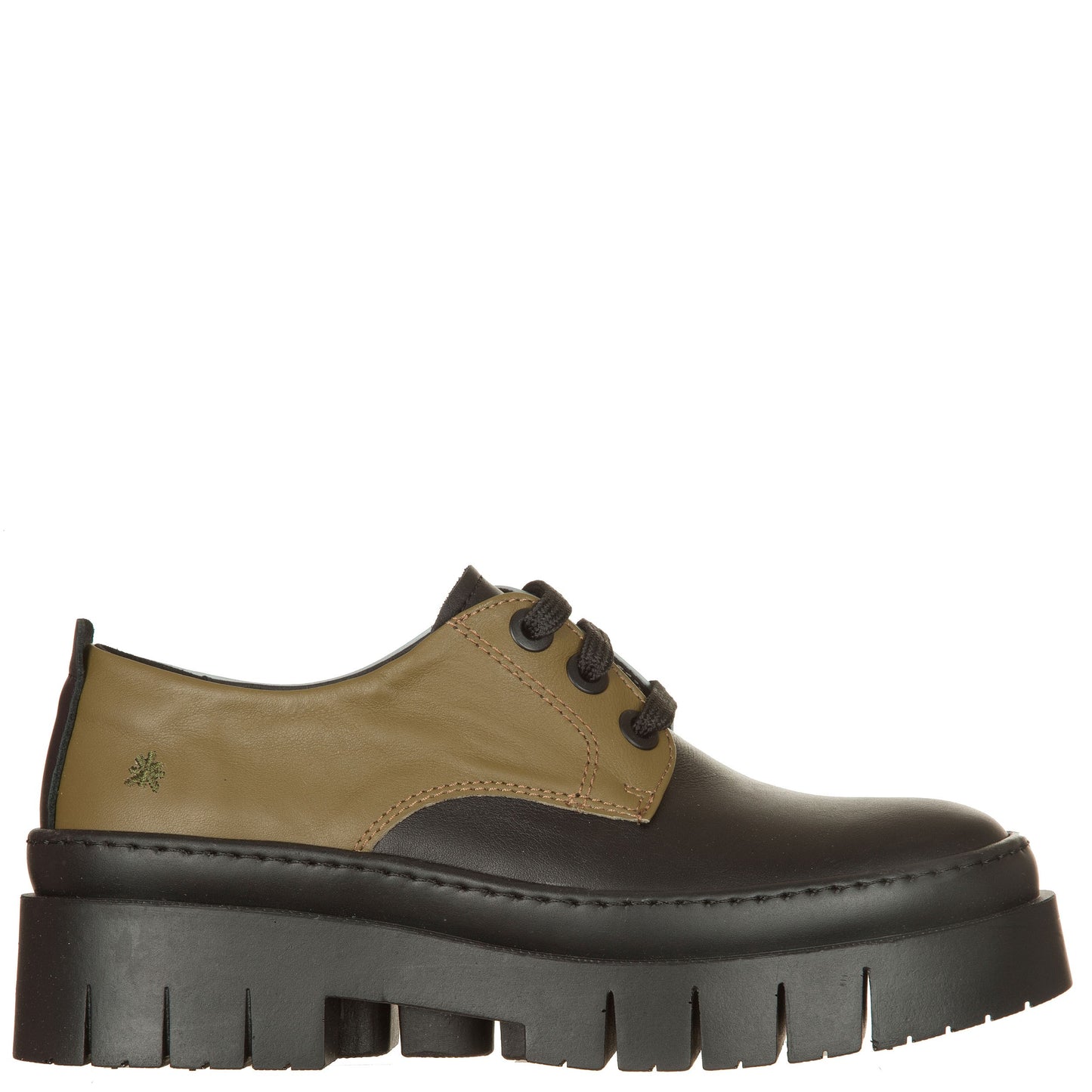 Oxford nappa nero bronzo