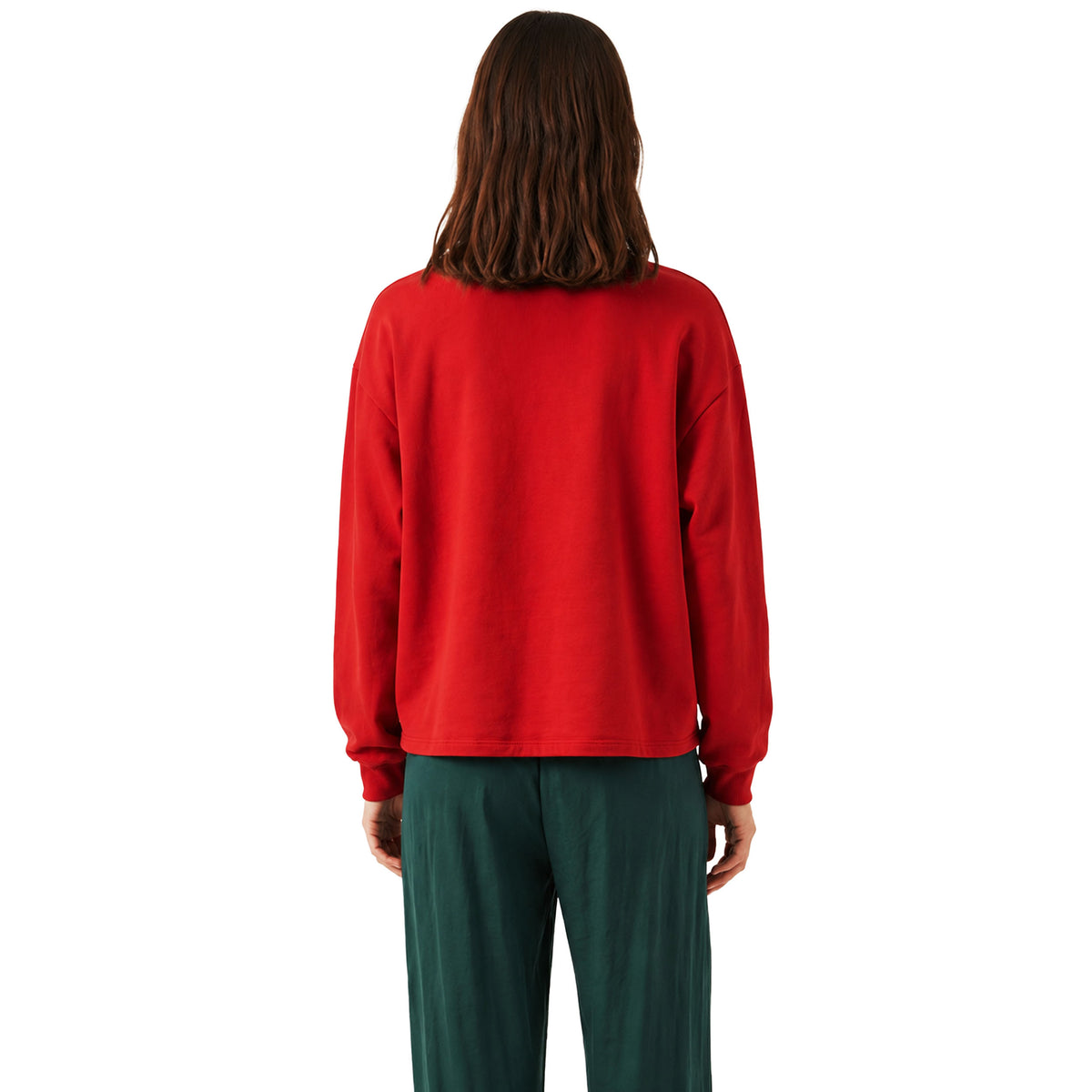PEPALOVES Felpa Paloma Rosso