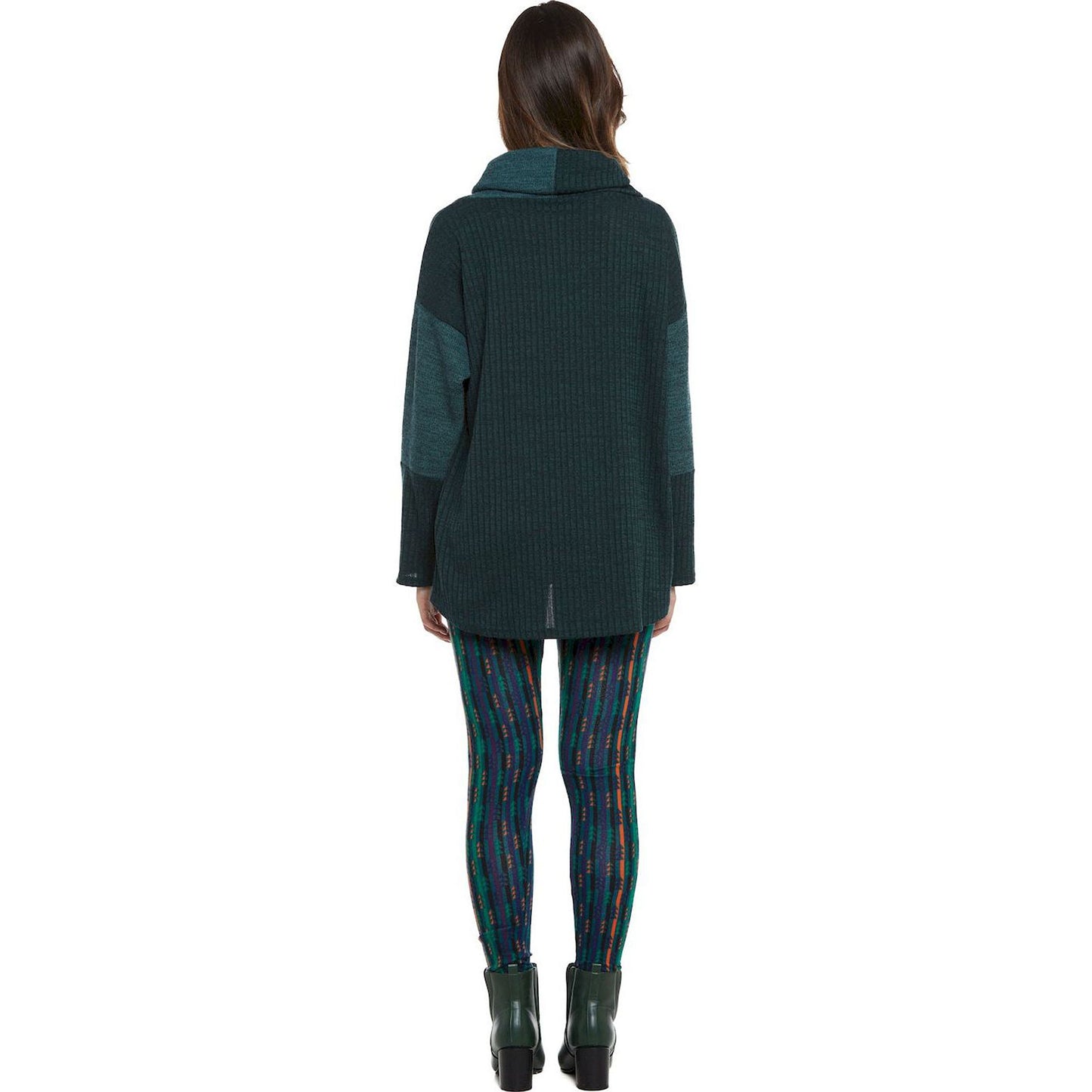 BABA Design Maglia patchwork MURAL VISIONS arancio-Baba design-VIALESCARPE