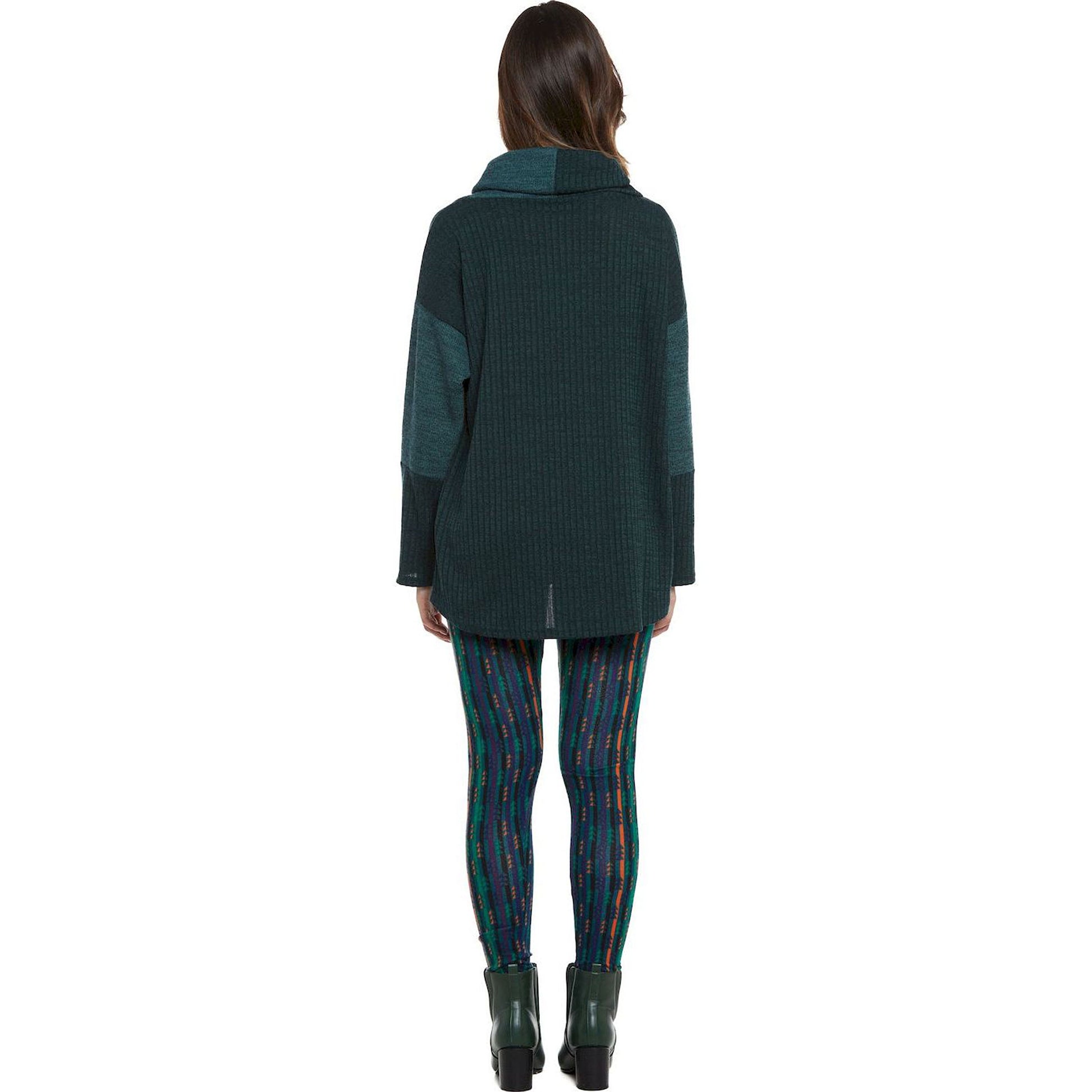 BABA Design Maglia patchwork MURAL VISIONS arancio-Baba design-VIALESCARPE