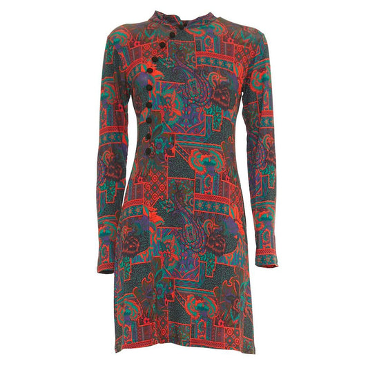 BABA Design - Vestito aderente con bottoni-Baba design-VIALESCARPE