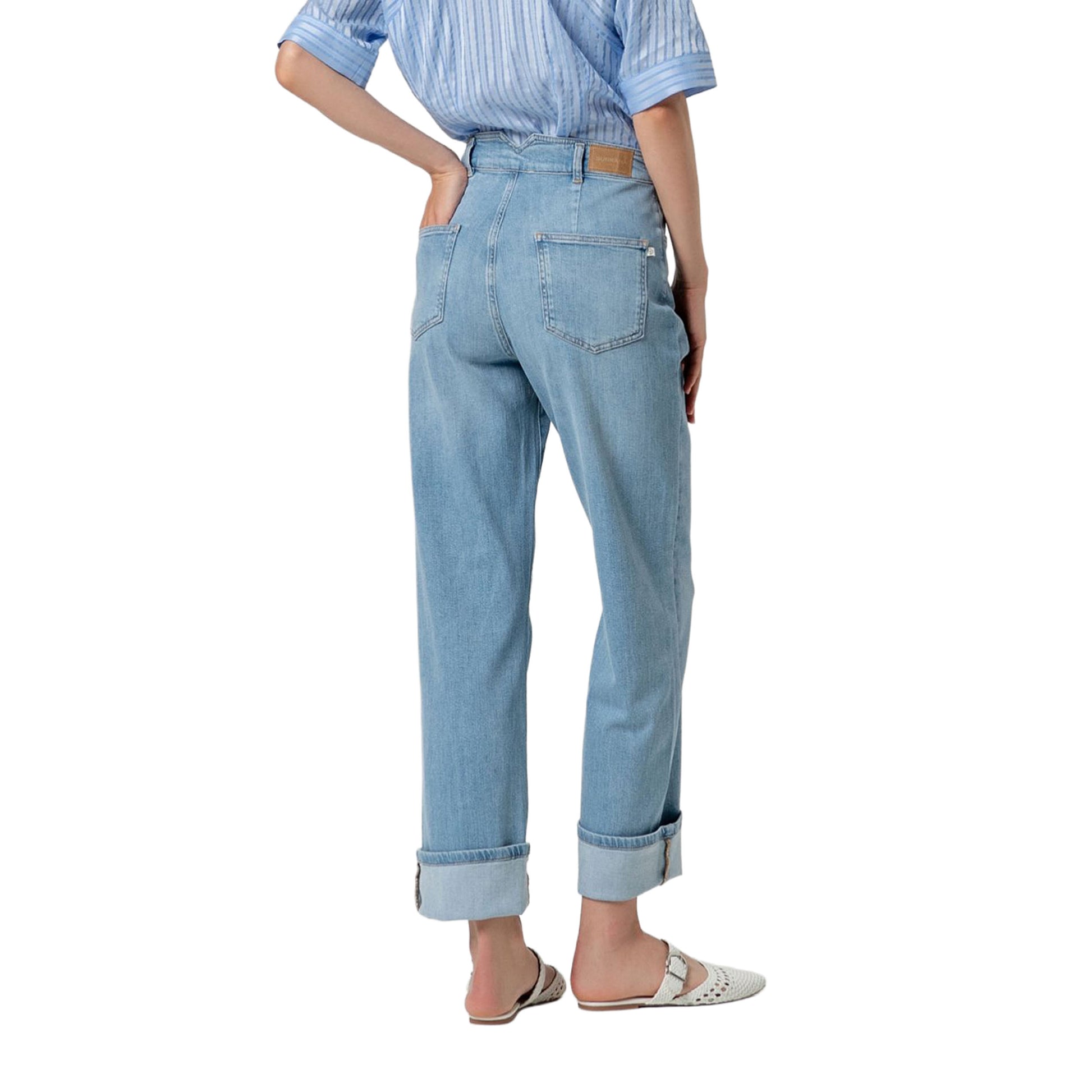SURKANA Pantaloni Baggy Jeans Délavé-SURKANA-VIALESCARPE