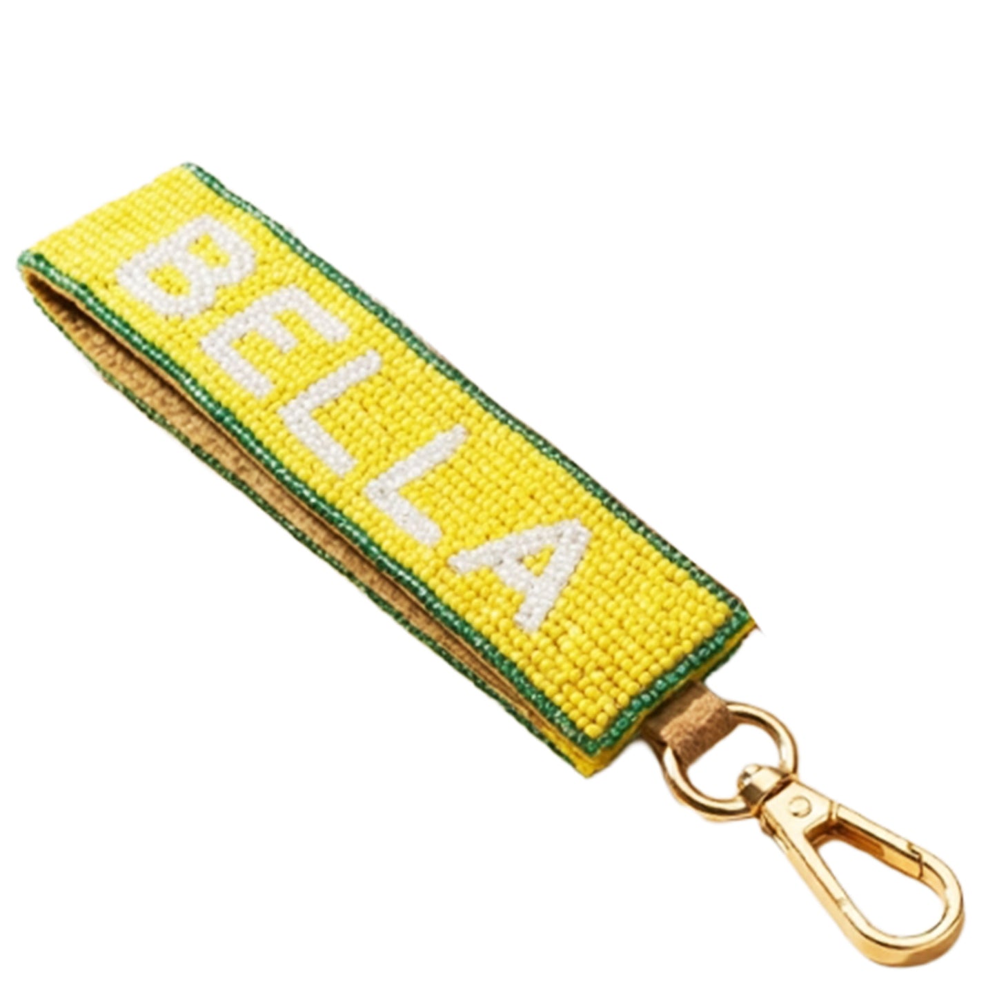 SURKANA Portachiavi frasi - BELLA giallo