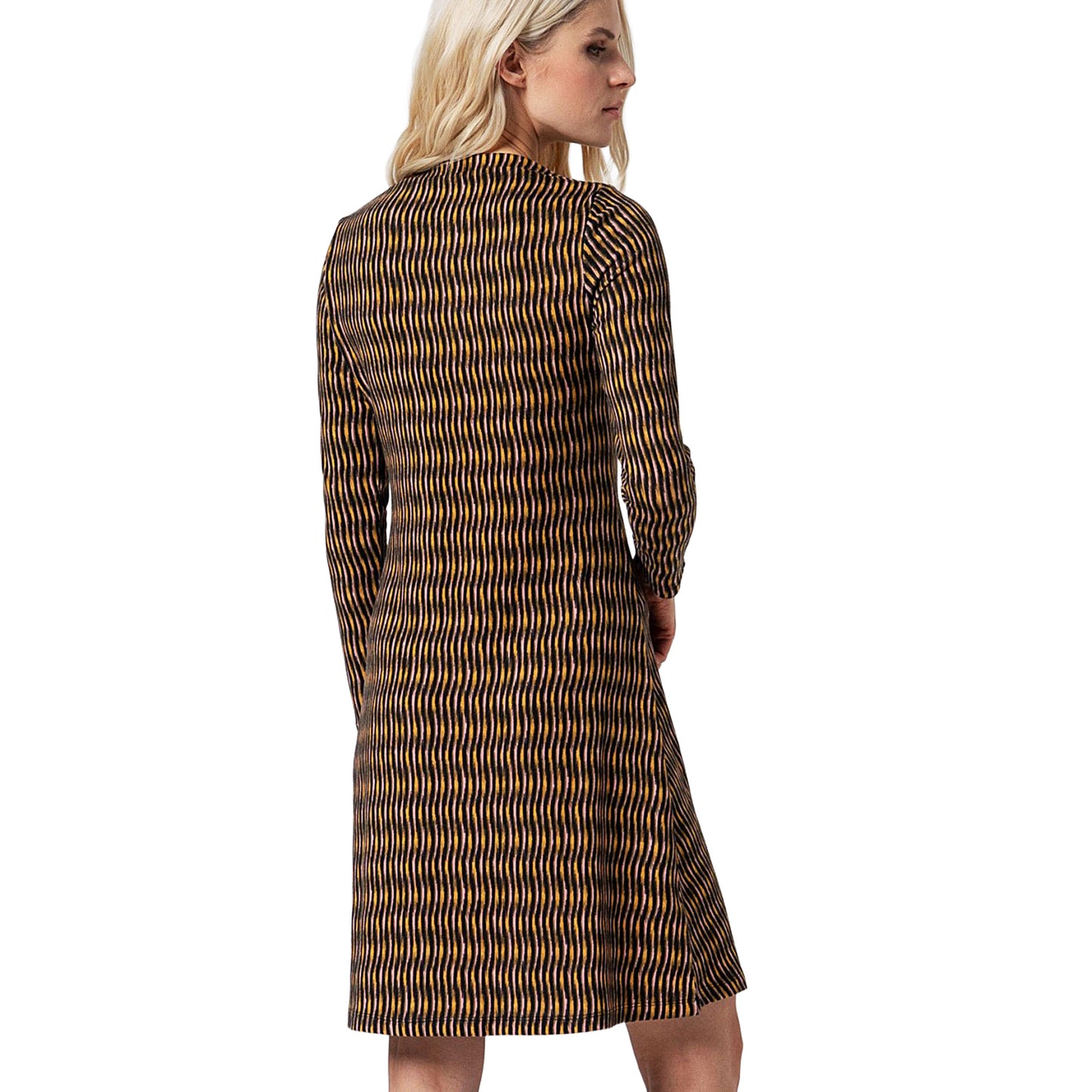 SURKANA - Abito midi con arricciatura in vita Verde-SURKANA-VIALESCARPE