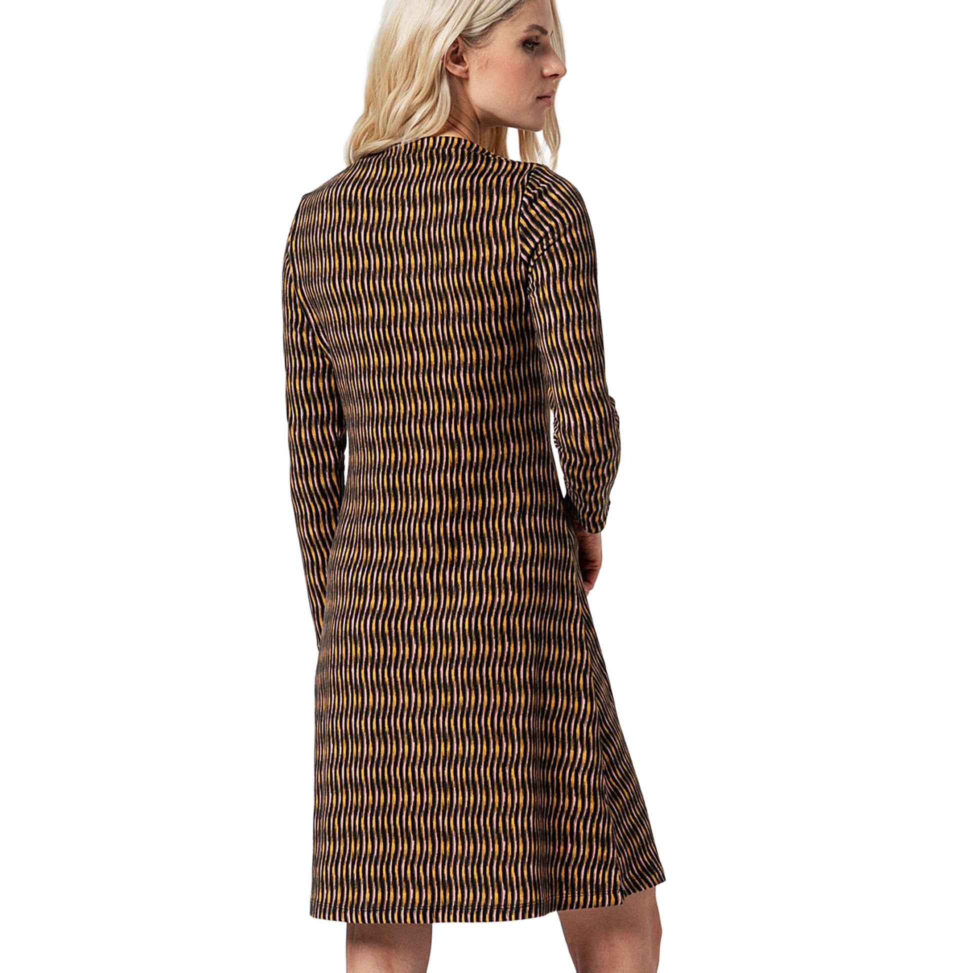 SURKANA - Abito midi con arricciatura in vita Verde-SURKANA-VIALESCARPE