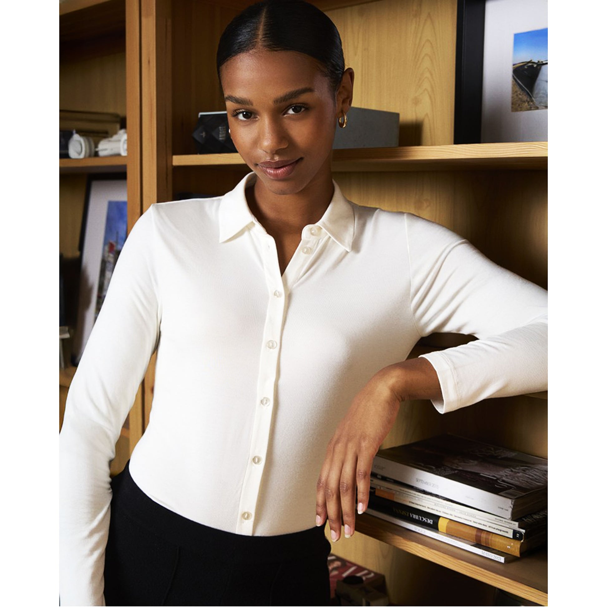 SURKANA - Camicia in bambù elastica e morbida-SURKANA-VIALESCARPE