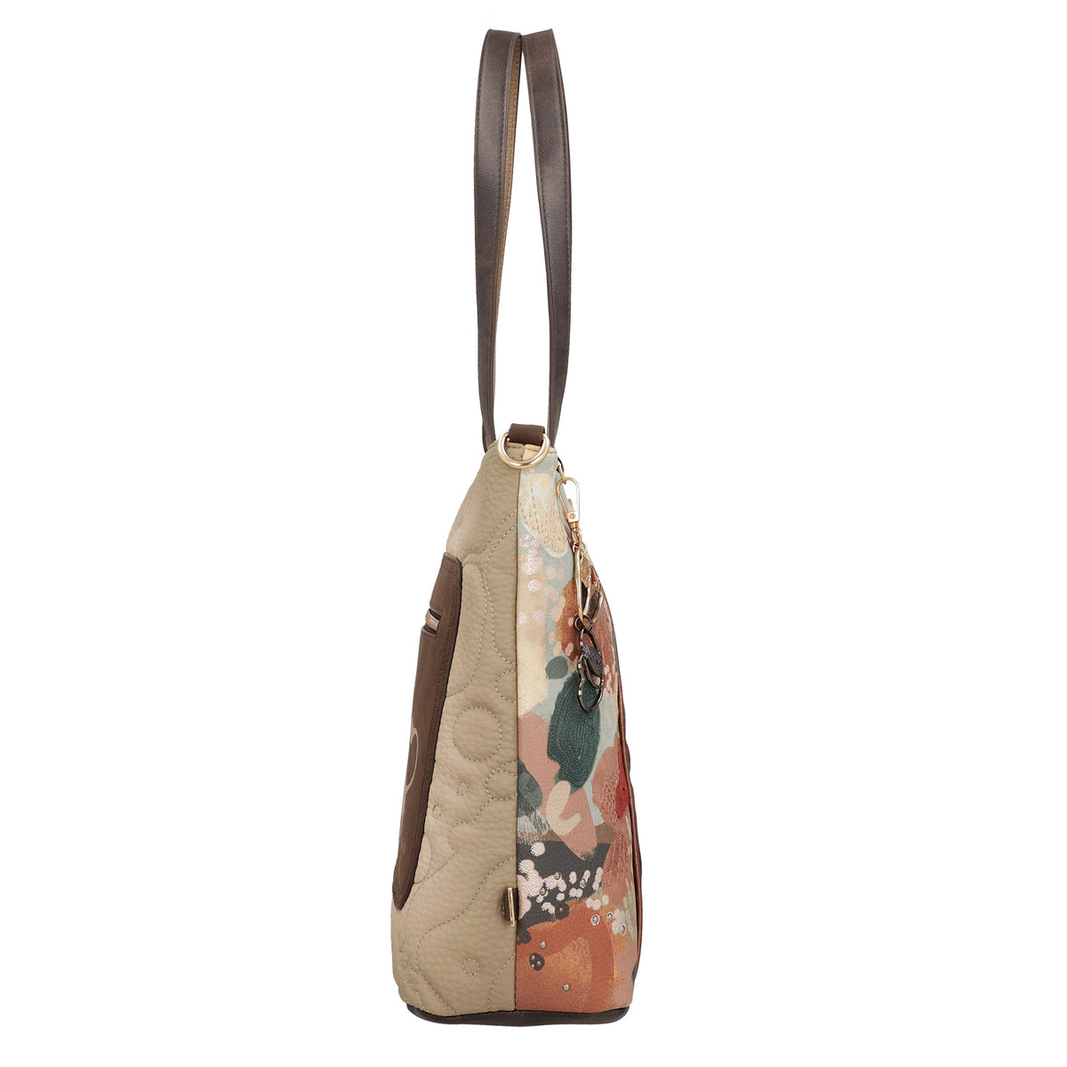 ANEKKE Borsa a Spalla Quadrata Blossom