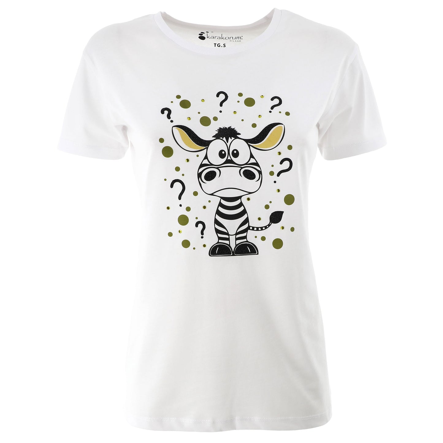 KARAKORUM T-Shirt THELMA Bianco-KARAKORUM-VIALESCARPE