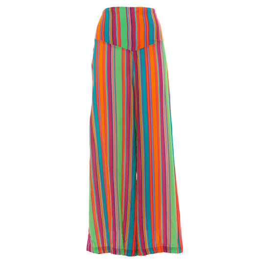Pantaloni larghi HAPPY BABA Underwater Stripes