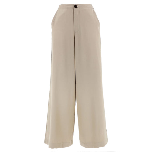 KARAKORUM Pantaloni PERILLA Ecru-KARAKORUM-VIALESCARPE