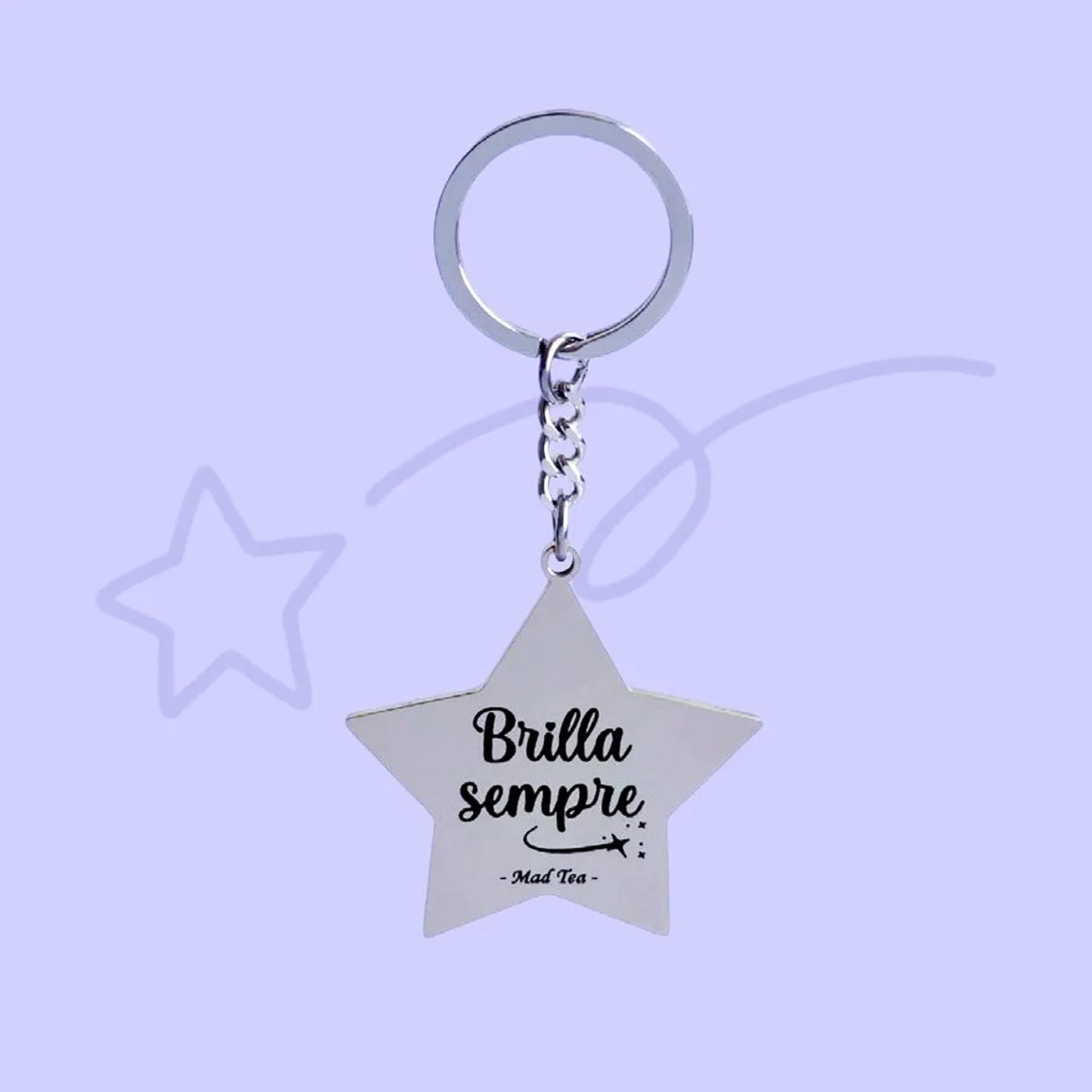 MAD TEA - Portachiavi Brilla sempre-MAD TEA-VIALESCARPE