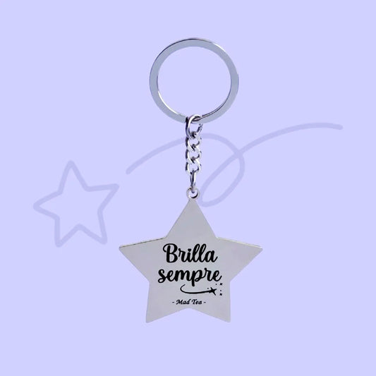 MAD TEA - Portachiavi Brilla sempre-MAD TEA-VIALESCARPE