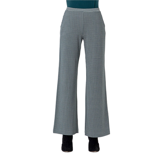 SURKANA Pantalone Viscosa Stampato Grigio-SURKANA-VIALESCARPE
