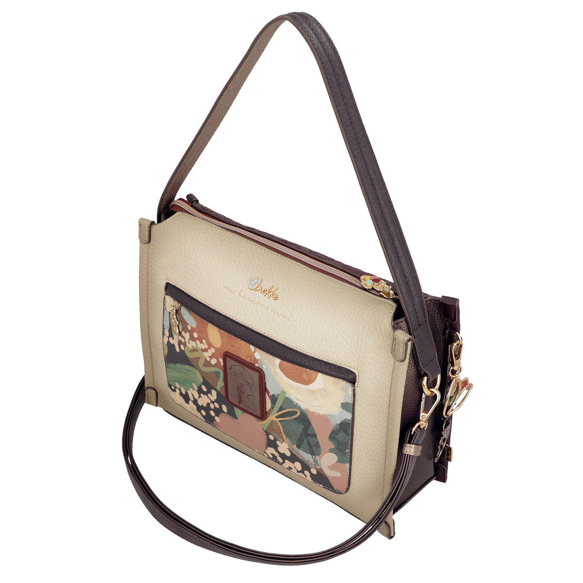 ANEKKE Borsa a Spalla e Tracolla Blossom