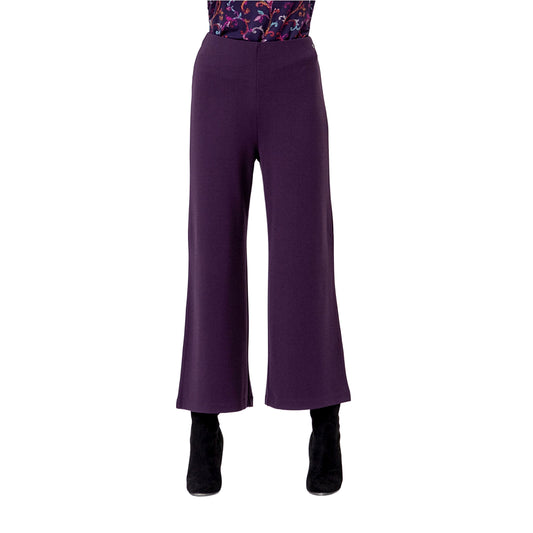 SURKANA Pantalone Wide Leg Viola-SURKANA-VIALESCARPE