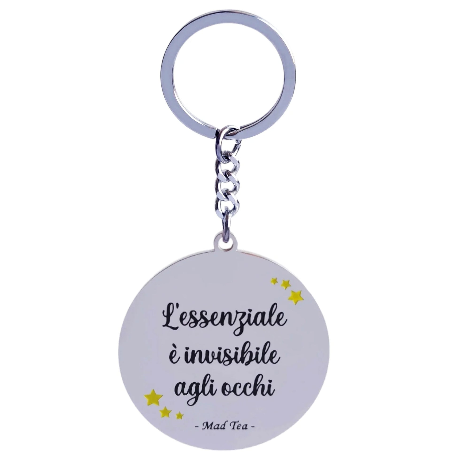 MAD TEA - Portachiavi l'essenziale è invisibile..-MAD TEA-VIALESCARPE