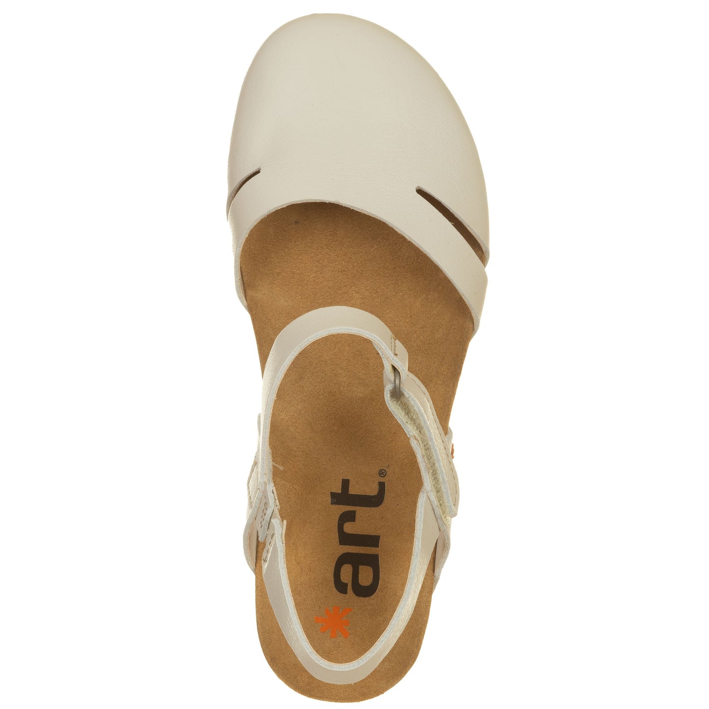 ART COMPANY Slingback Pelle nappata I LIVE Cream