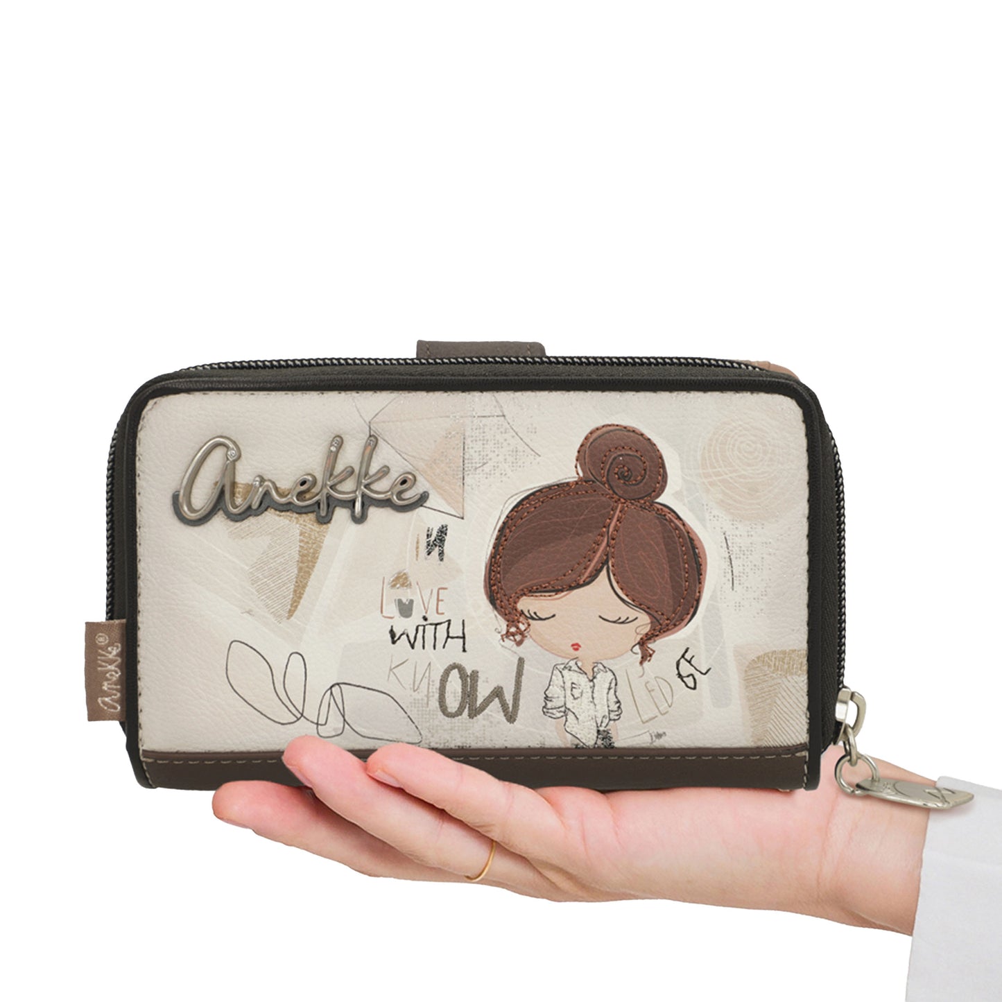 ANEKKE Portafoglio rigido RFID medio Sophia-ANEKKE-VIALESCARPE