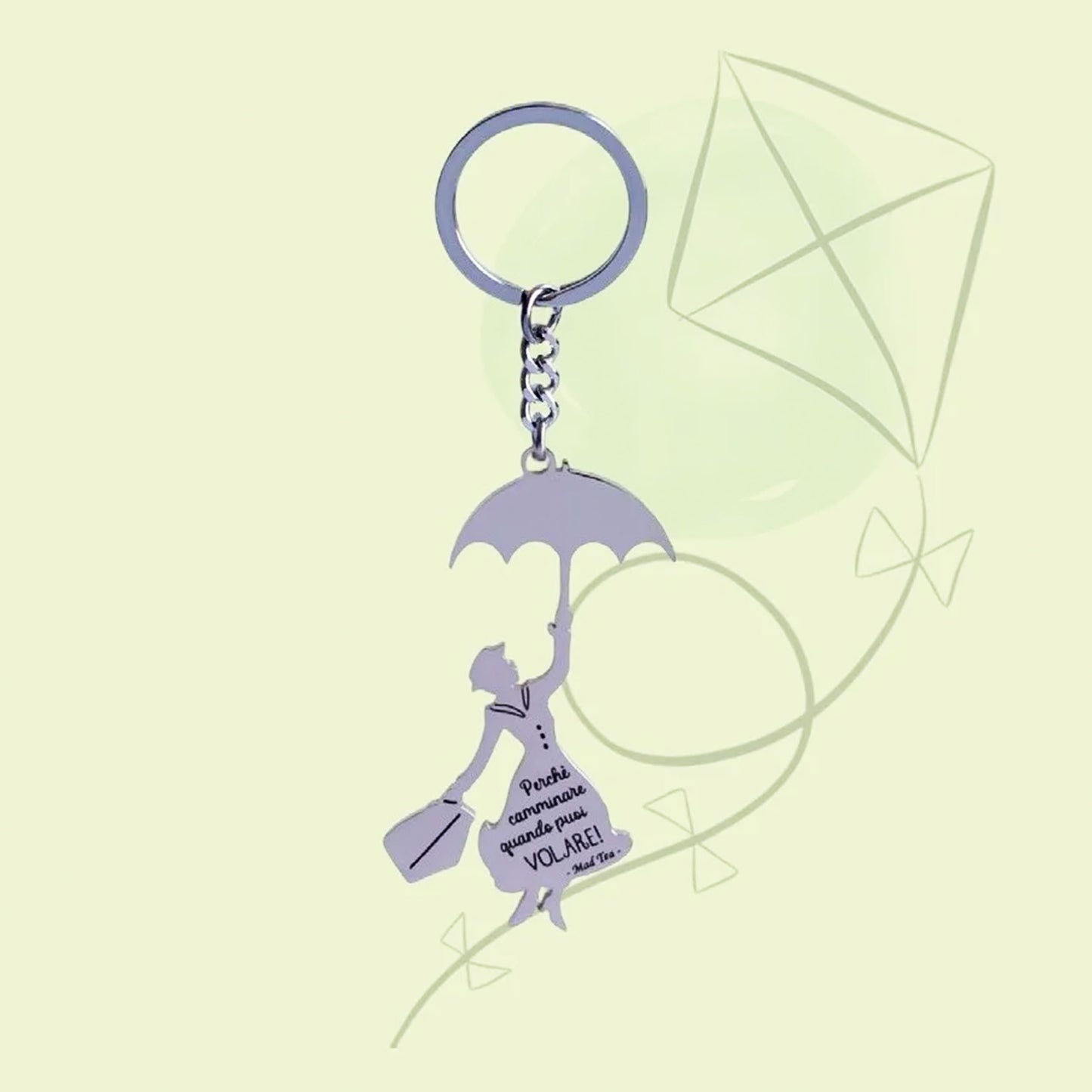 MAD TEA - Portachiavi Perchè camminare...-MAD TEA-VIALESCARPE