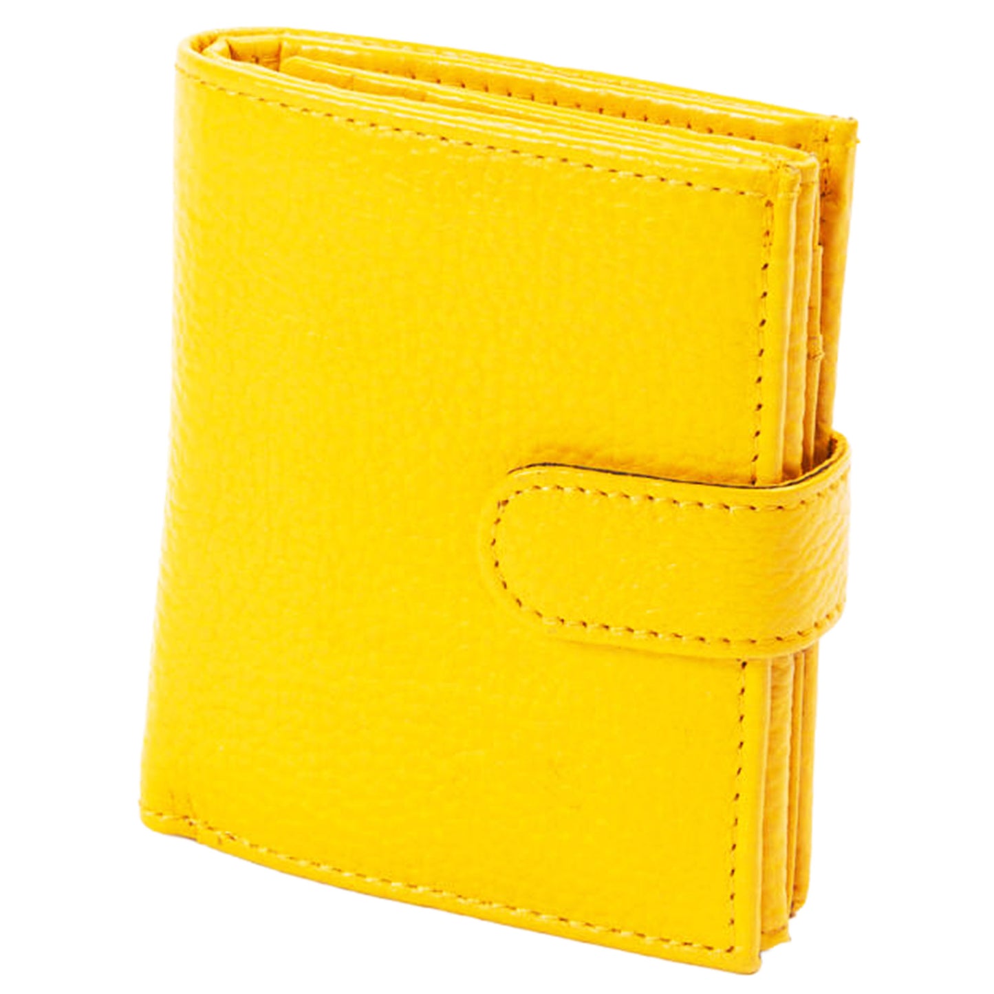 Portafoglio Mini Giallo in Pelle